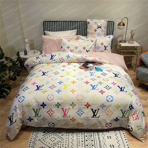 rainbow louis vuitton bed sheets|Louis Vuitton lv checkmate.